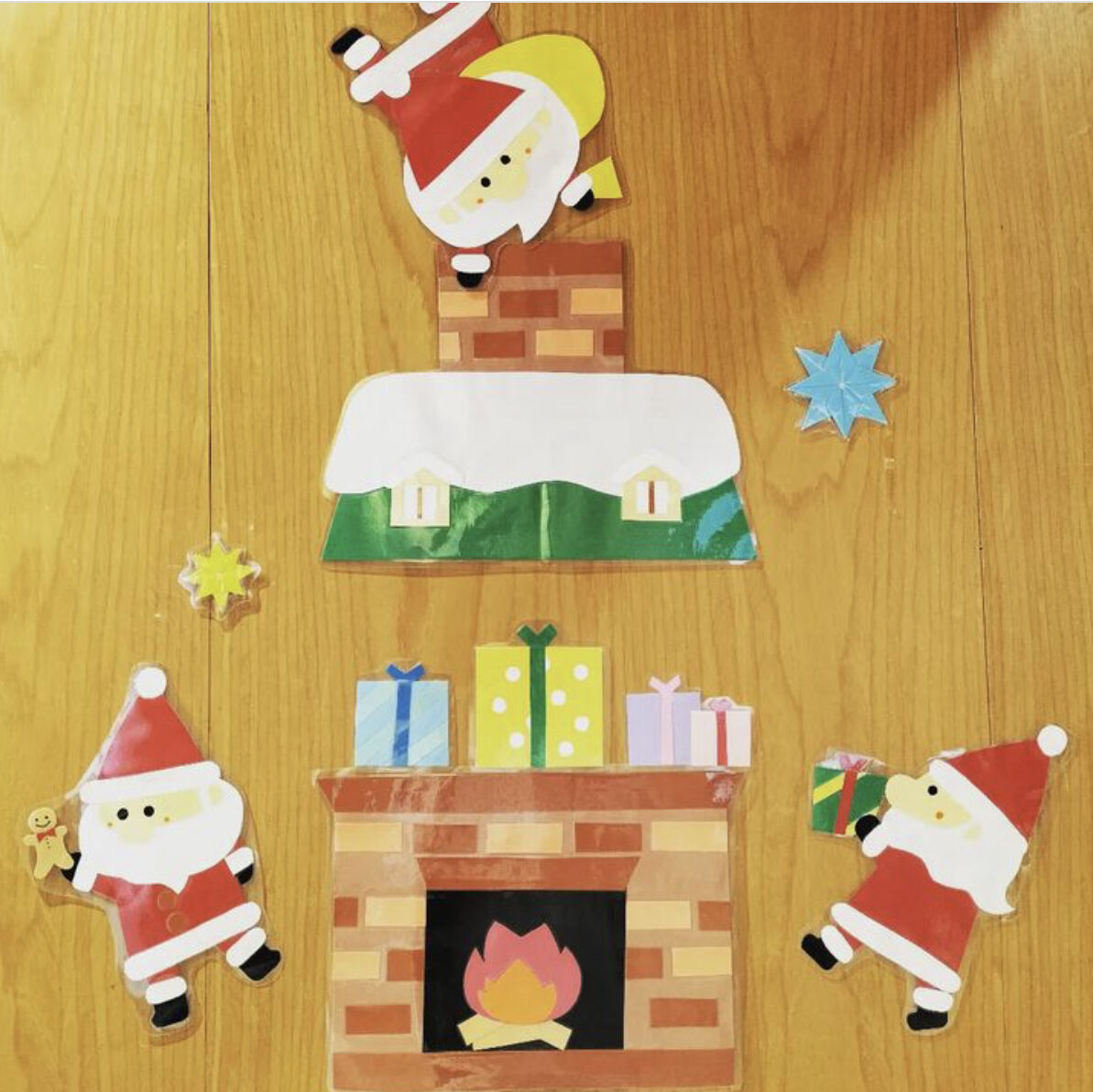 クリスマス壁面♪